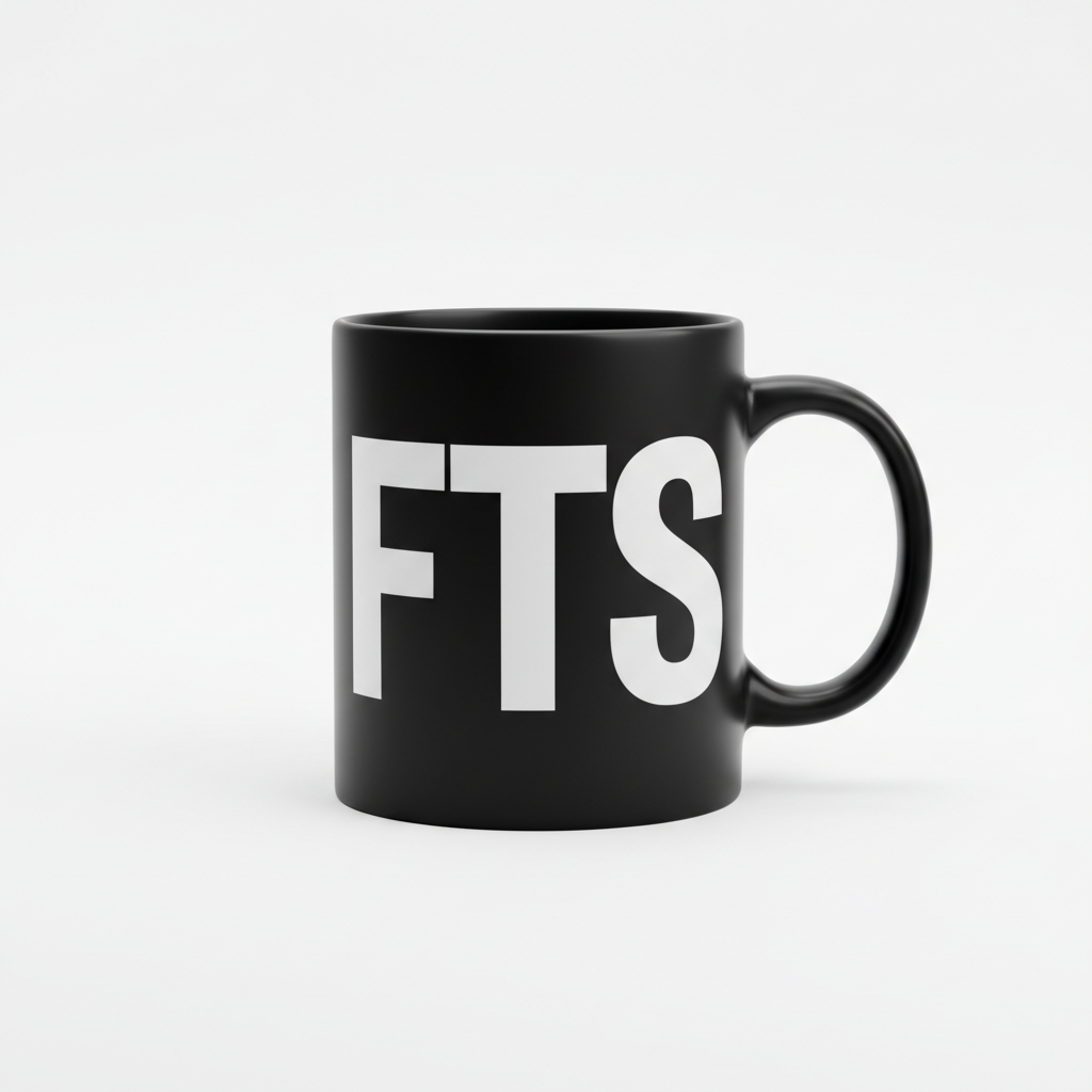Black FTS Mug