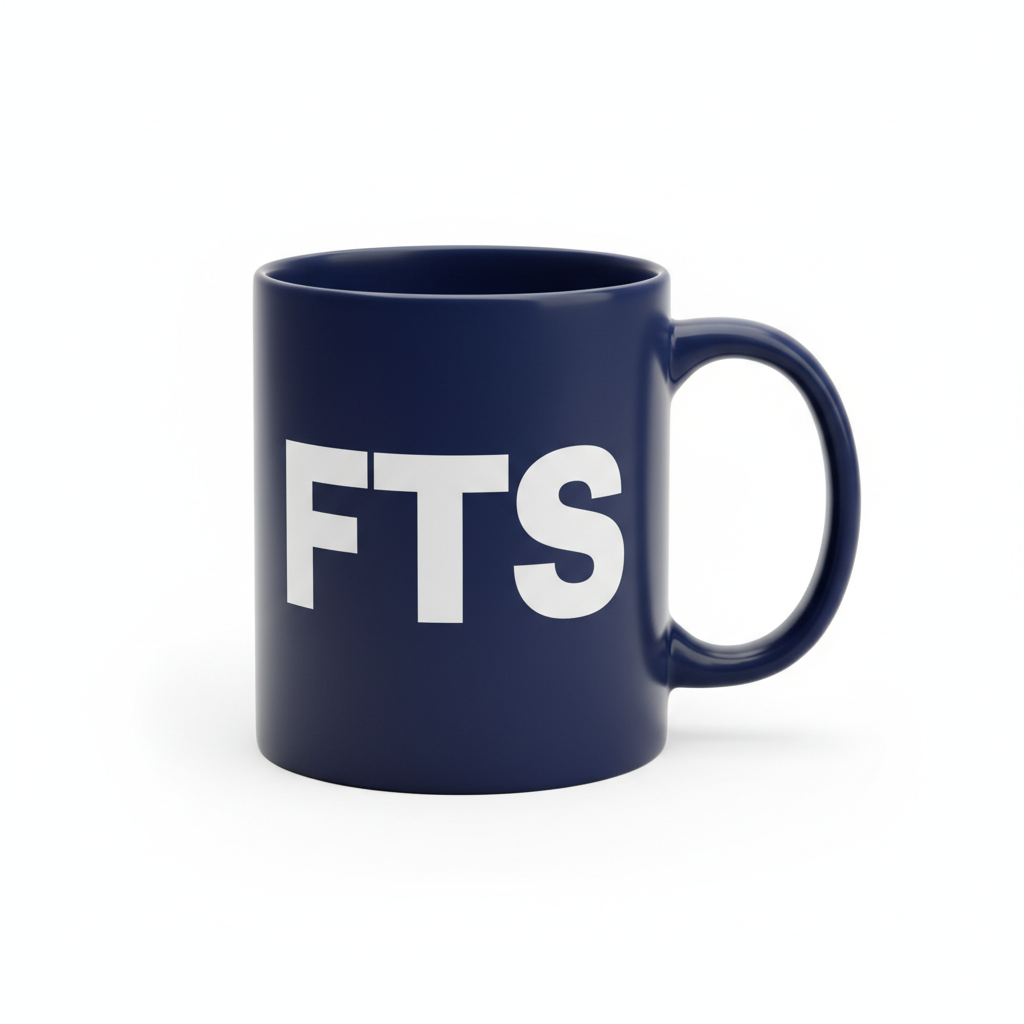 Navy Blue FTS Mug